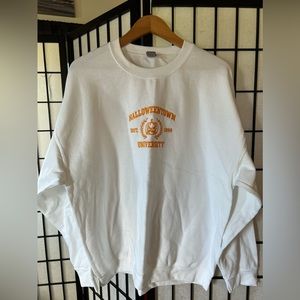 HalloweenTown XL White Sweat Shirt Brand New 🎃👻